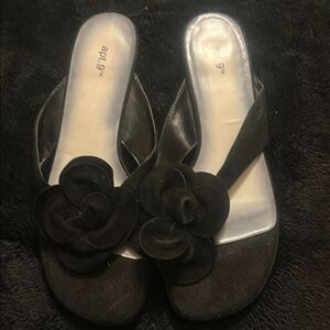 APL Black Women's Slide Sandals